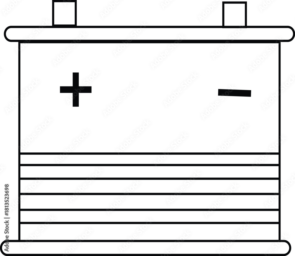 Obraz premium Power supplie icons vector