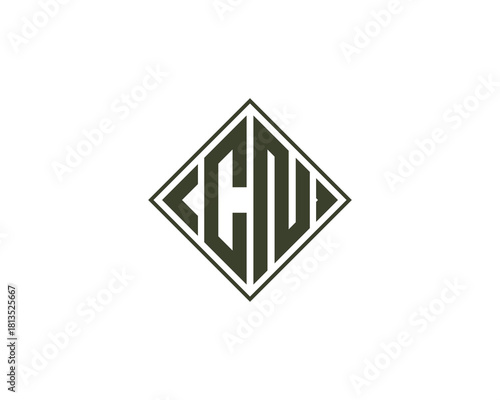 CN logo design. CN