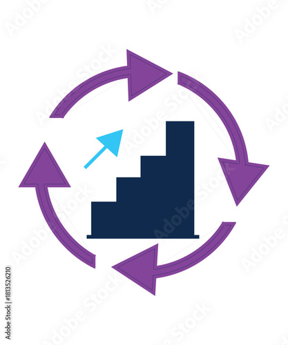 Continuous Improvement free icon