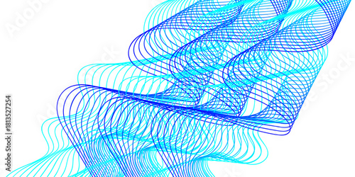 Abstract blue wave background design ideal for technology, digital, or modern concepts