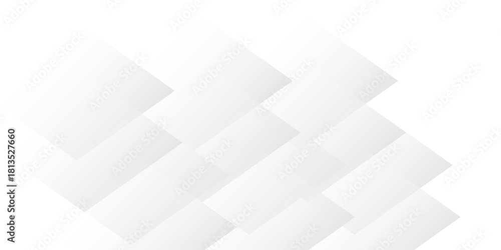 Obraz premium White sheet of paper with shadow on white background for copy space