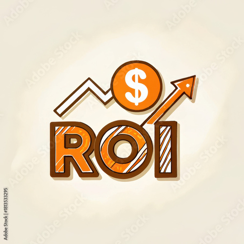 Investing in stock market can yield significant returns on investment as shown by upward trend in this graphic