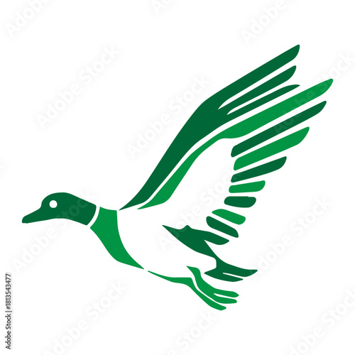 Flying Duck Green