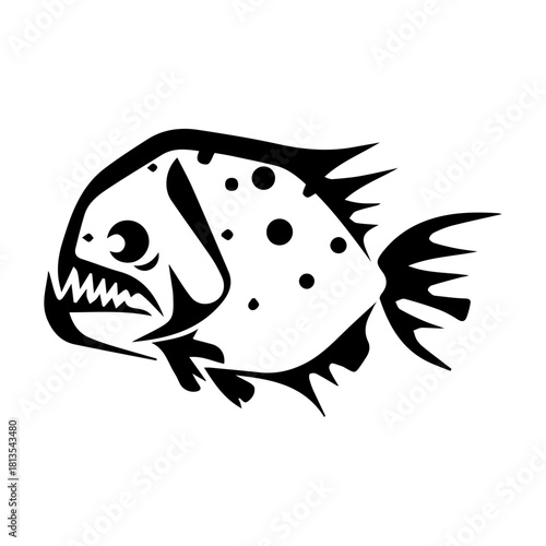 Piranha Illustration