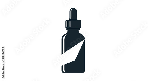 wine bottle vector illustration