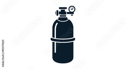 medicine bottle isolated on white