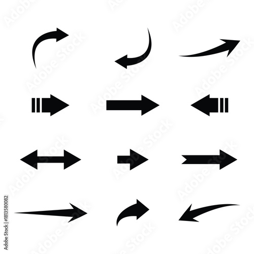 different kind of arrow mark