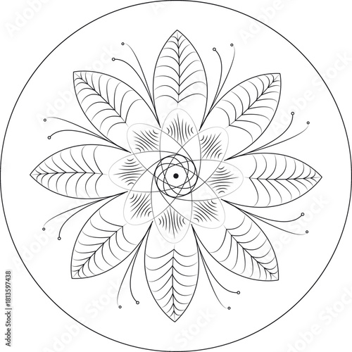 abstract floral background