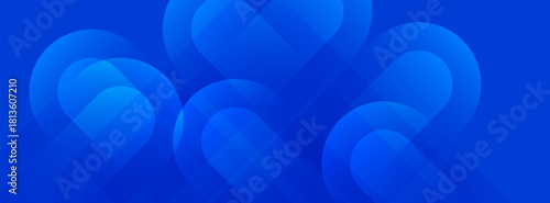 Modern background template with light blue and blue gradient, circle effect, suitable for background, wallpaper, home screen, theme. vector illustration