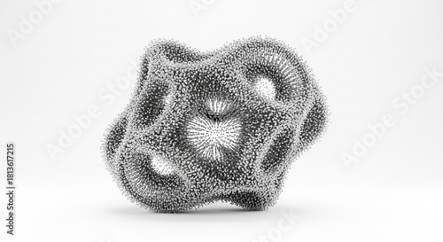 metal screws on white background