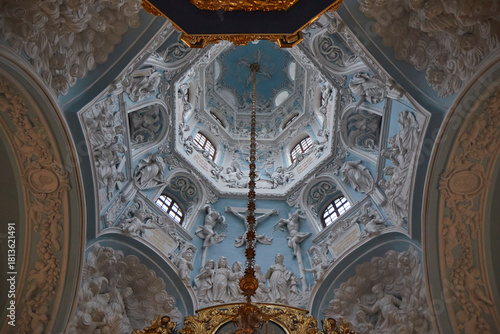 interior of the church