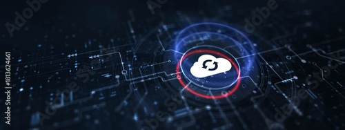 Cloud Concept: Transforming Business Operations Through Cloud Computing Solutions.