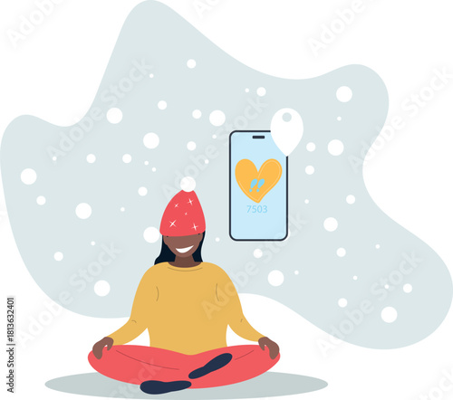 Mobile pedometer concept. Applications and programs for athlete. Active lifestyle, calorie count, weight loss.life and employment of people.