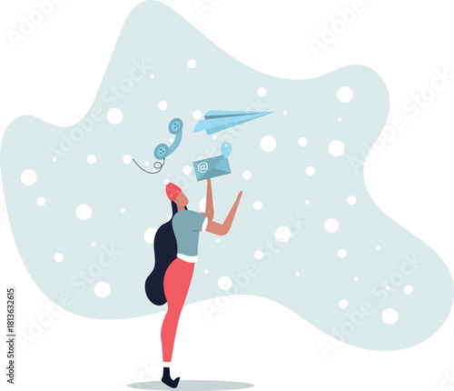 Contact us via email, phone or office location, communicate with customer or client,life and employment of people.