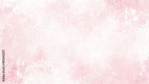 Abstract red grunge decorative stucco background. Valentines day design layout. Rough stylized texture banner with copy space.