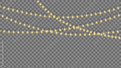 String lights add a festive touch to your designs, perfect for holiday celebrations, party invitations, or creating a warm and inviting atmosphere