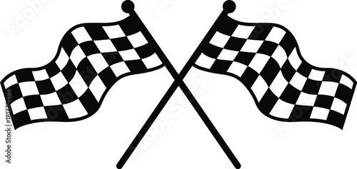 checkered racing flag