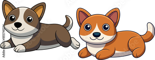 cute corgi cartoon, dog pet vector, friendly puppy clipart, adorable dog design, funny cartoon dog, pet lover svg, domestic animal artwork, smiling corgi drawing, happy pet illustration, cute dog cart