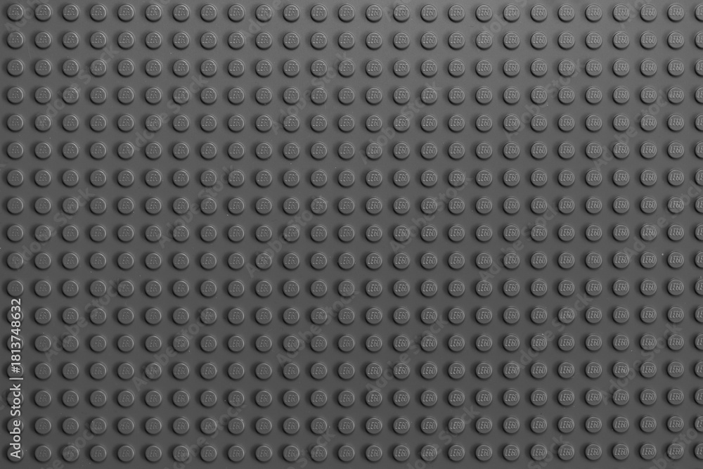 Naklejka premium LEGO Classic Gray Baseplate background