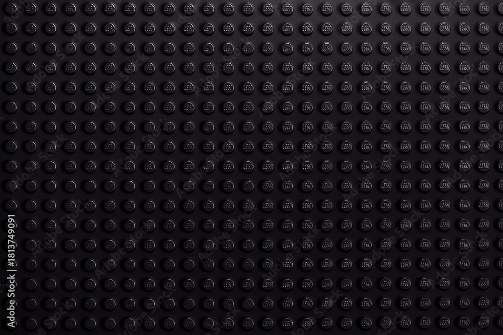 Naklejka premium Classic Black Baseplate background
