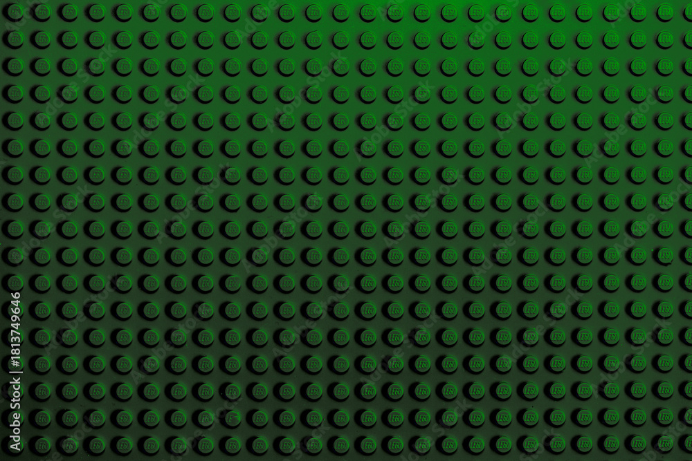 Naklejka premium Classic Green Baseplate background