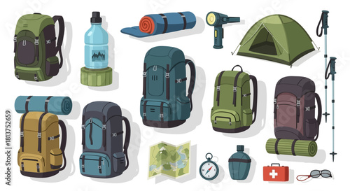 Adventure Ready Essential Hiking and Camping Gear Collection
