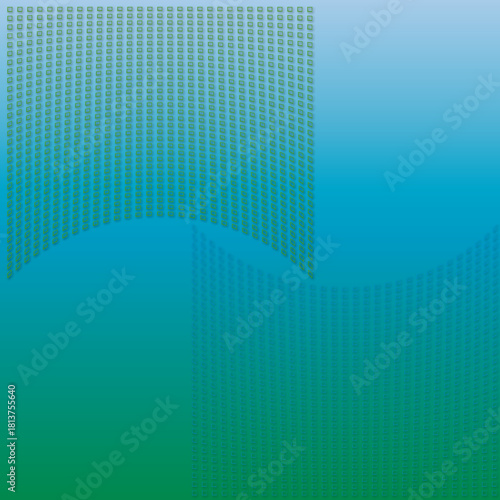 Layout Karo blaugrün 2