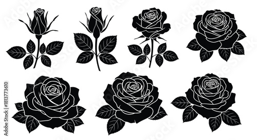 Colorful coats hanging on a clothing rack simple illustration style