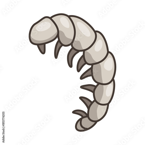 Dinosaurs skeletons parts underground. Fossils, bones of prehistoric reptiles and ammonites