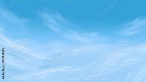 A serene and calming sky background with soft clouds and a gentle gradient of blue,  creating a peaceful and dreamy atmosphere for any design