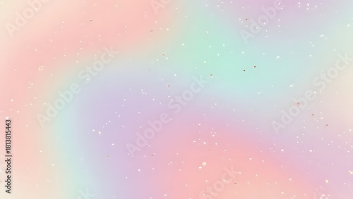 Soft pastel gradient with subtle sparkle overlay
