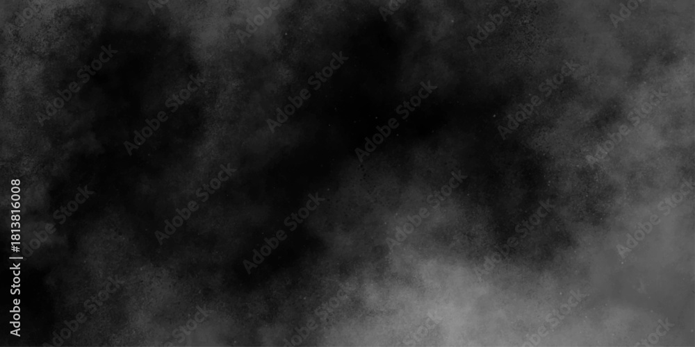 Obraz premium Gray smoke black color abstract watercolor background, artwork textured effect smoky isolated overlay luxurious seamless grey background, Abstract grunge grey shades watercolor background,