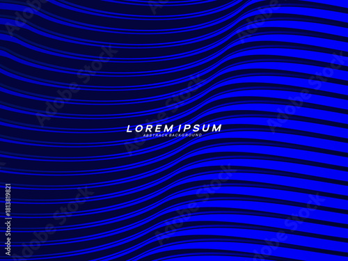 Premium background design with dark blue luxury motif. Vector horizontal template, for digital lux business banners, contemporary formal invitations, luxury vouchers, gift certificates, etc.