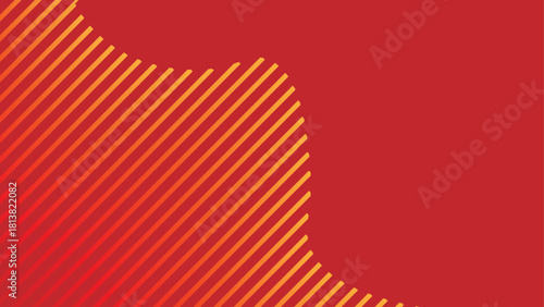 Diagonal heatwave background with golden stripes