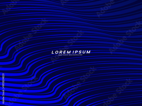 Premium background design with dark blue luxury motif. Vector horizontal template, for digital lux business banners, contemporary formal invitations, luxury vouchers, gift certificates, etc.