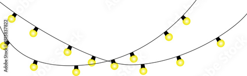 Festive String Lights Garland Decoration Festive Celebration