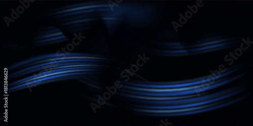 Blue Luxury Background. Modern Classic Premium Design Template. Beautiful Marriage Invitation.