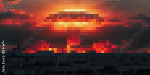 Abstract fire texture motion background. Yellow red and orange fire flames glowing with fiery combustion isolated on a black background. Abstract 3d vector illustration