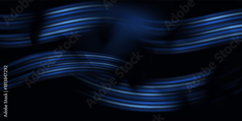 Blue Luxury Background. Modern Classic Premium Design Template. Beautiful Marriage Invitation.