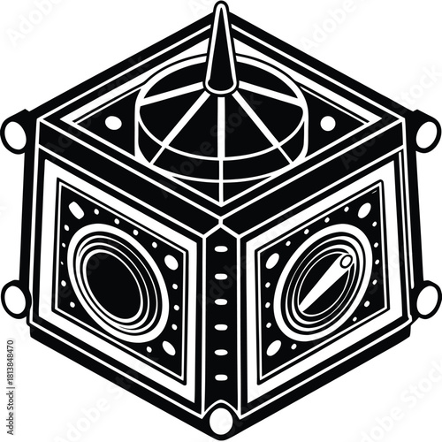 An Isolated Vector of a Gyroscope (Orientation Sensor Device), for measuring angular rate and orientation.