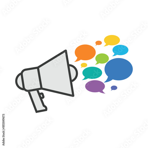 Voice for All Icon | Communication and Inclusion Symbol