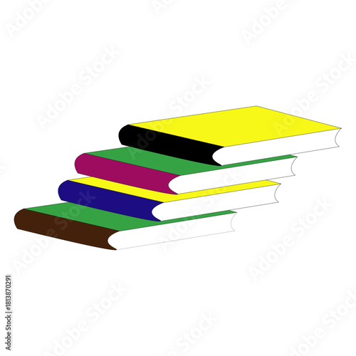 Colorful Notebook Illustration