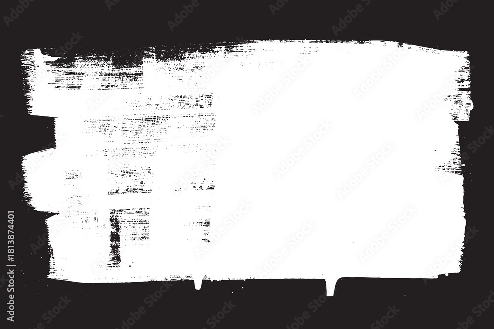 Obraz premium Rolled Ink Texture Vector Background. Perfect for posters, typography, album covers, screen prints, or background layers that need a distressed and authentic ink-rolled feel.