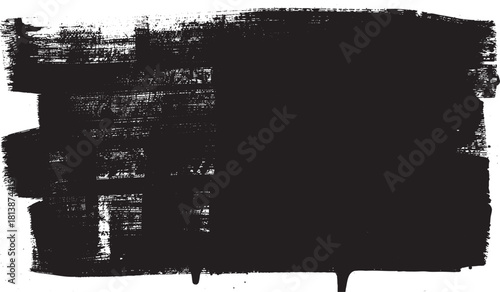 Rolled Ink Texture Vector Background. Perfect for posters, typography, album covers, screen prints, or background layers that need a distressed and authentic ink-rolled feel.