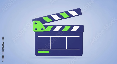 Clapperboard Movie Film Production Cinema Entertainment.