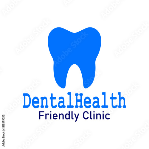 Dentist Clinic Logo Design Vector.