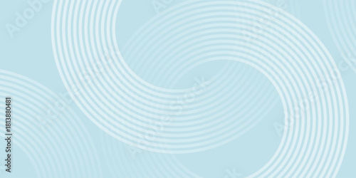 Modern abstract background. Glossy white gradient circle lines. Minimal geometric pattern. Simple graphic elements. Futuristic concept. Suitable for cover, poster, banner, brochure, eps10.