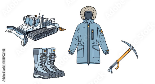 Essential Gear for Arctic Expeditions and Cold Weather Operations.