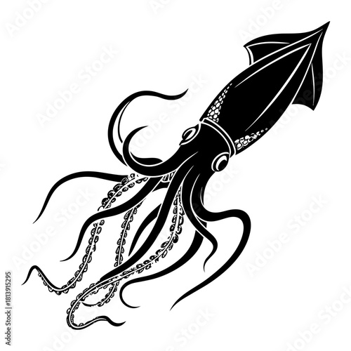 hand drawn vector illustration of a tattoo