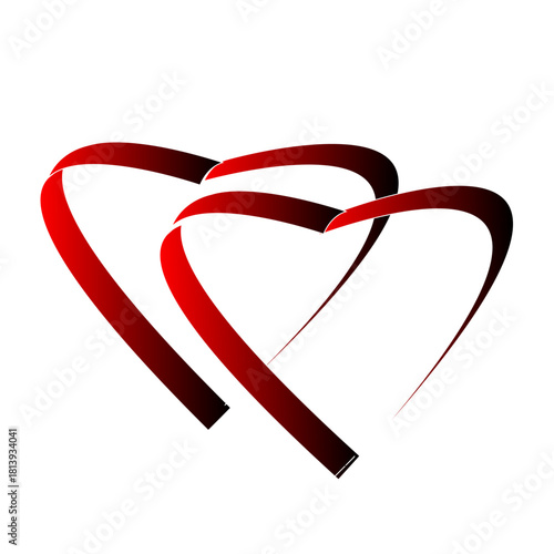 Red Heart Vector Design